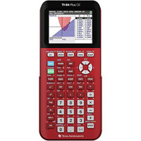 TI 84 Plus CE Graphing Calculator - Red