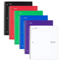 Five Star 3 Subject Wirebound Notebook, 150 Sheets