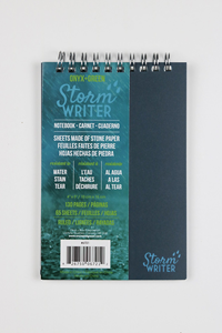 Onyx & Green 4 X 6 Storm Writer Notebook