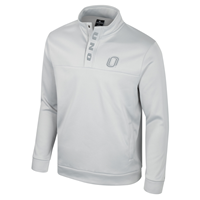 Colosseum 1/4 Zip (Buttons) Light Gray Omaha Jacket