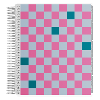 Erin Condren August 2024 – July 2025 Colorful Checkered 7x9 Planner