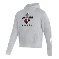 Adidas Omaha Bull Logo Hockey Hoodie